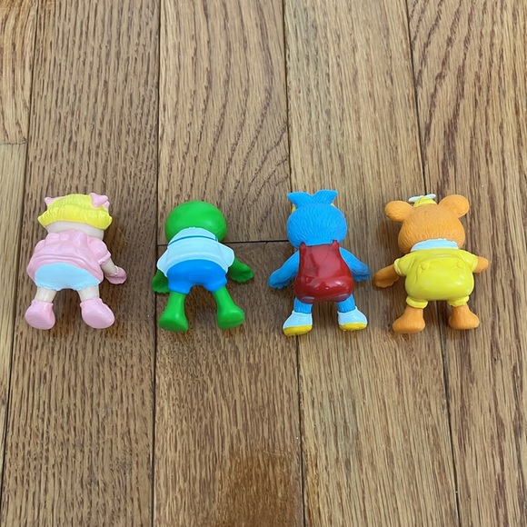 Vintage 1990 McDonald’s Happy Meal Muppet Babies Action Figures with Vehicles - Picture 12 of 15